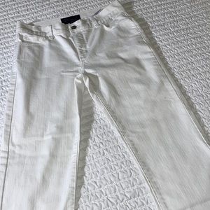 NYDJ Women's Straight Leg Jeans - White